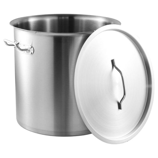 Commercial pot, stainless steel, 36 cm diameter, 36 L, Kinghoff, KH-1965 - Carlat