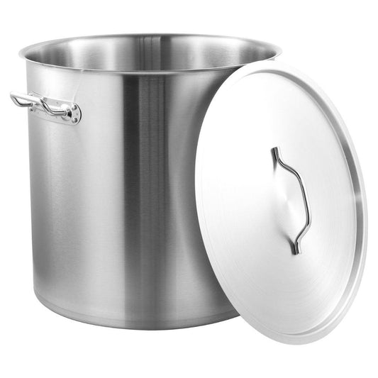 Commercial pot, stainless steel, 45 cm diameter, 71 L, Kinghoff, KH-1967 - Carlat
