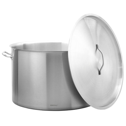 Commercial pot, stainless steel, 55 cm diameter, 83 L, Kinghoff, KH-2029 - Carlat