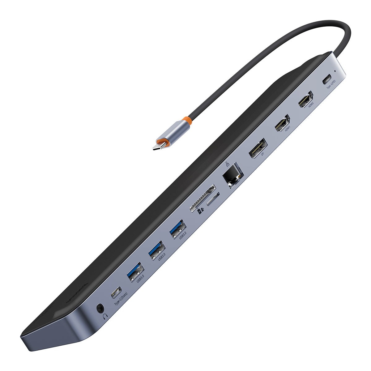 Computer Accessories – 12in1 HUB notebook stand USB-C USB-A DP - Carlat