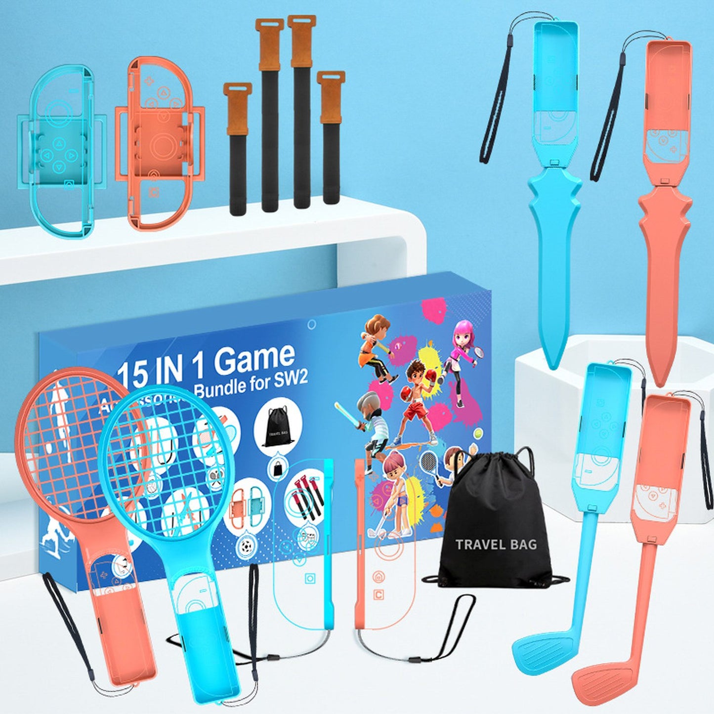 Computer Accessories – 15-in-1 set of family accessories for the - Carlat