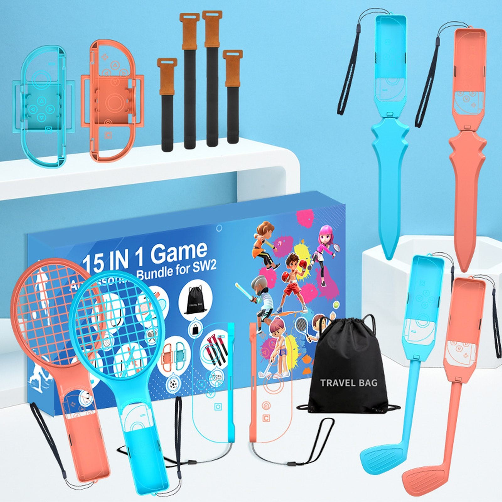 Computer Accessories – 15-in-1 set of family accessories for the - Carlat