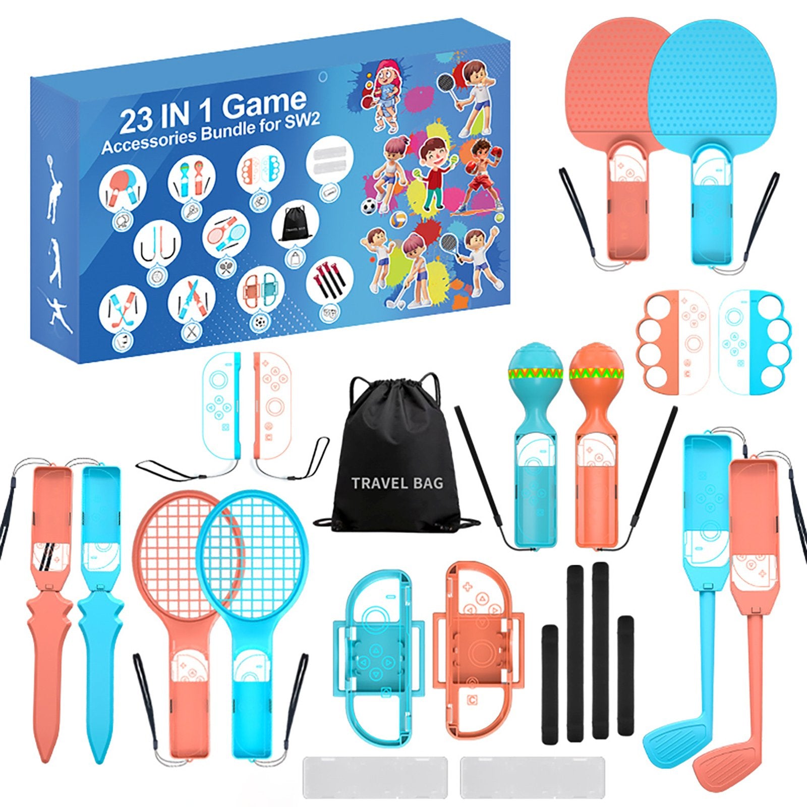 Computer Accessories – 23-in-1 set of family accessories for the - Carlat
