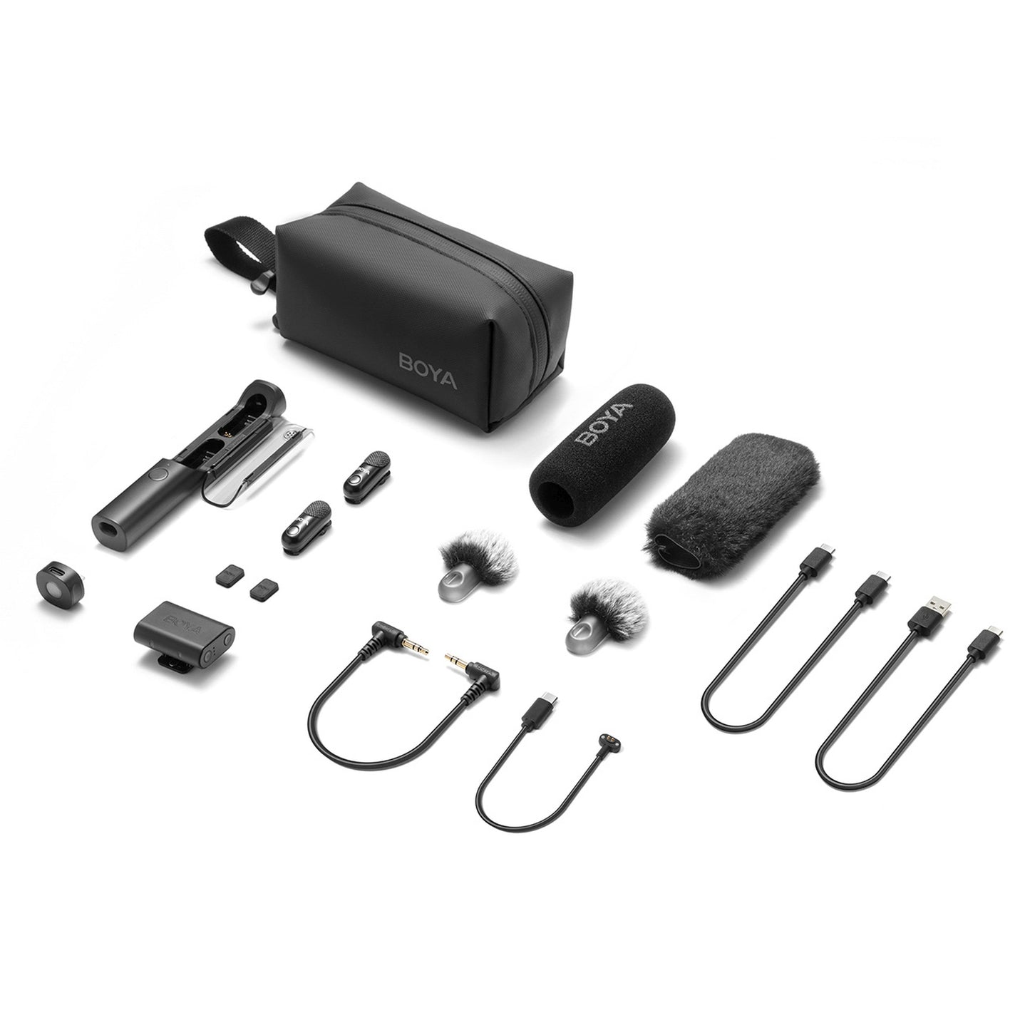 Computer Accessories – 4in1 2.4GHz USB-C MAGIC-03 wireless microphone set - Carlat