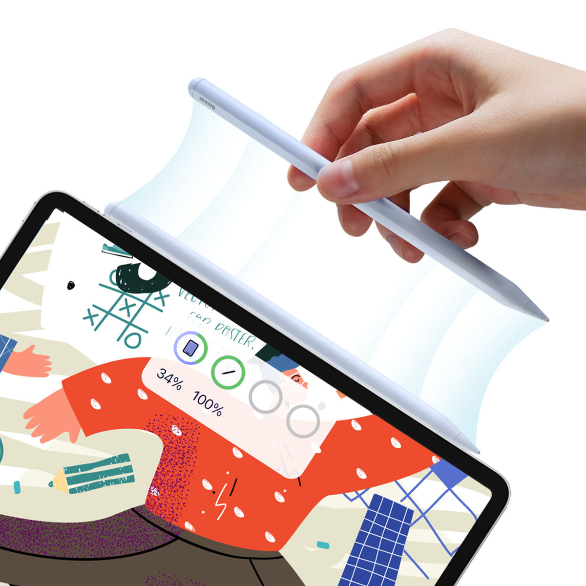 Computer Accessories – Active stylus for iPad Smooth Writing 2, - Carlat