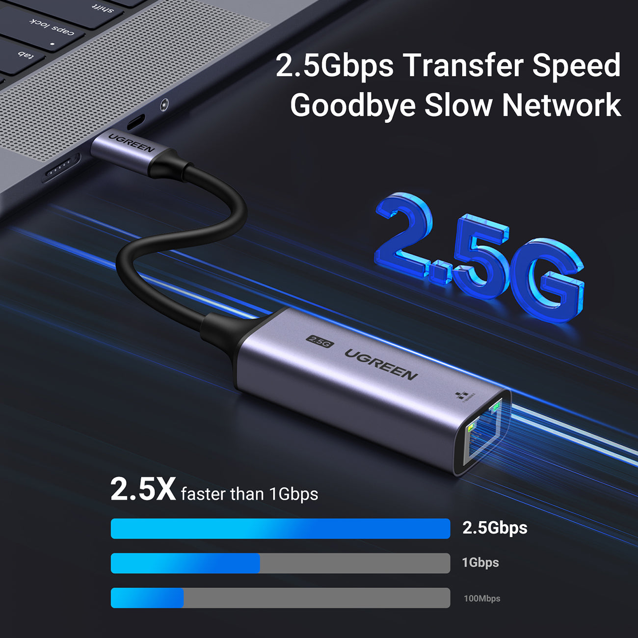 Computer Accessories – Adapter Ethernet USB-C - RJ45 2.5G network - Carlat