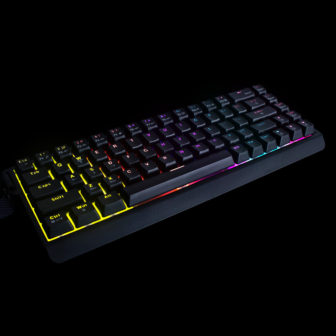 Computer Accessories – Backlit USB-A RGB mechanical gaming keyboard - Carlat