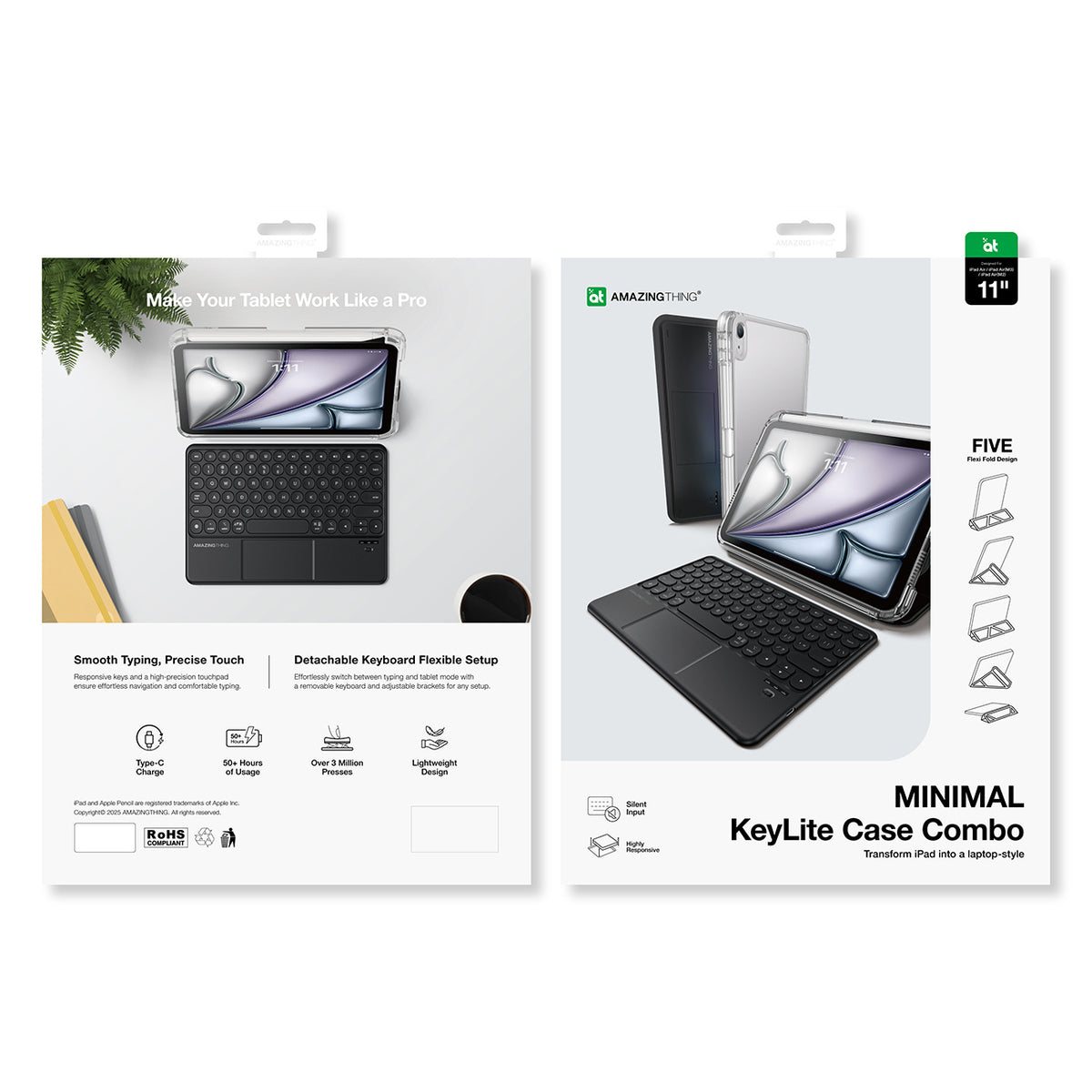 Computer Accessories – Case cover with keyboard and touchpad - Carlat