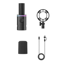 Computer Accessories – Dynamic wired USB XLR RGB gaming microphone - Carlat