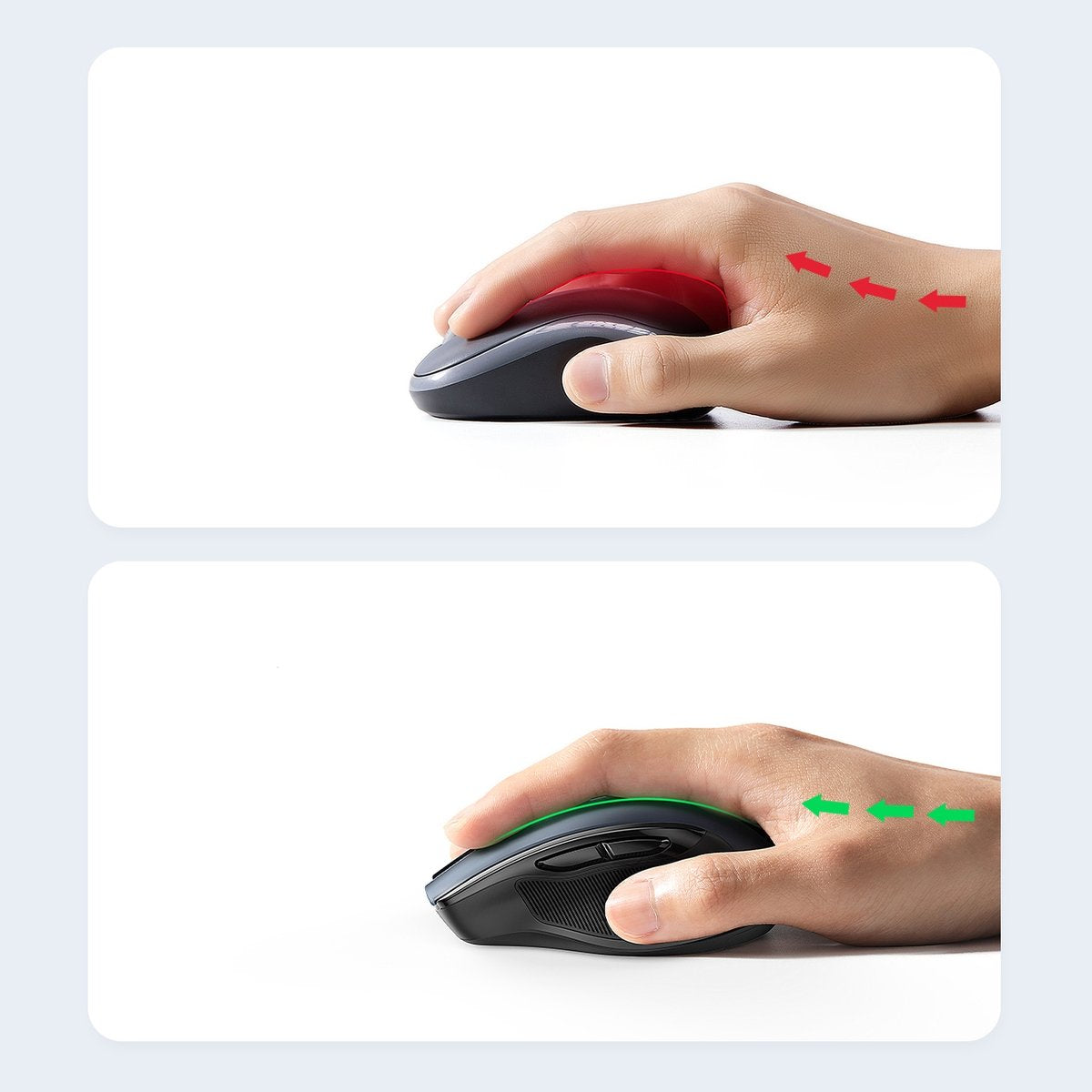 Computer Accessories – Ergonomic wireless optical USB mouse 2.4GHz 4000DPI - Carlat
