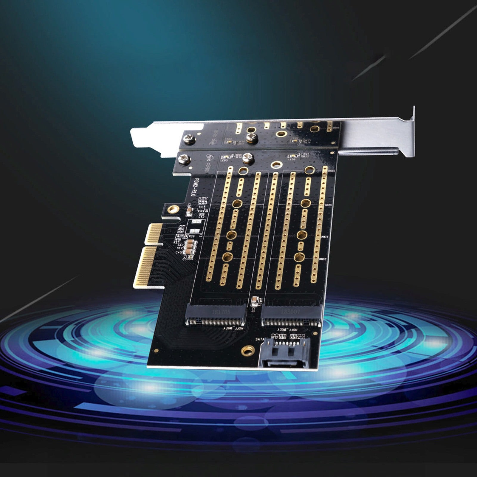 Computer Accessories – Expansion card for M.2 NVMe and SATA - Carlat