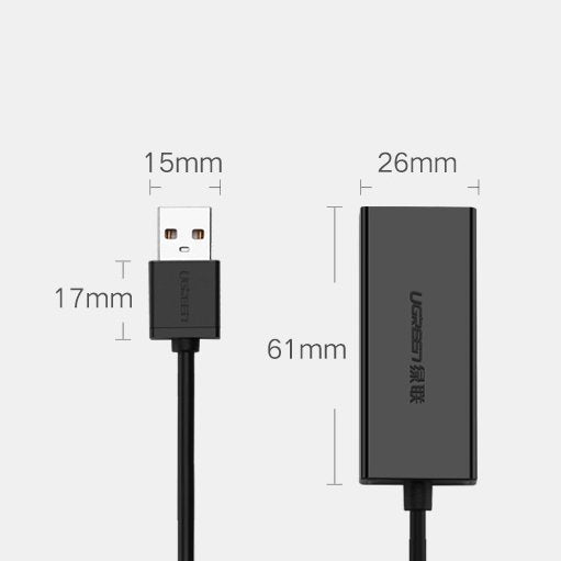 Computer Accessories – External LAN RJ45 - USB 2.0 100 - Carlat
