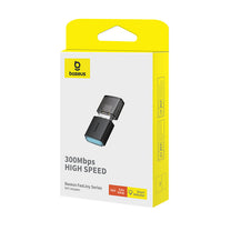 Computer Accessories – External USB WiFi 2.4GHz 300Mb/s black network - Carlat