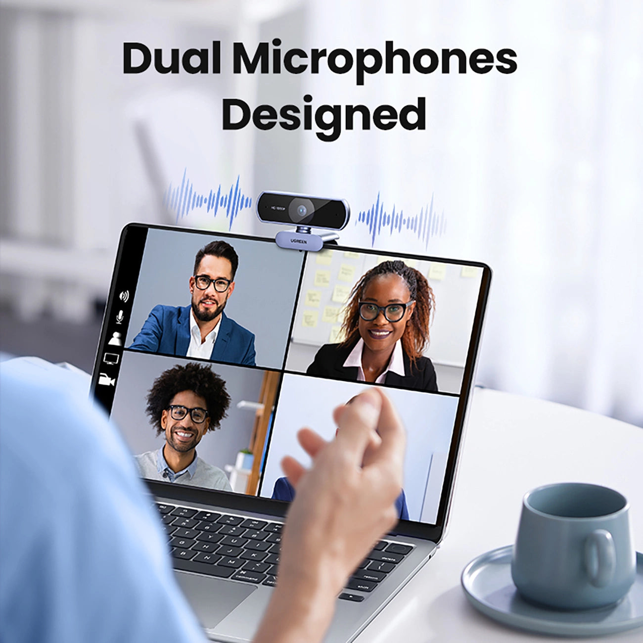 Computer Accessories – Full HD webcam with microphones for Video - Carlat