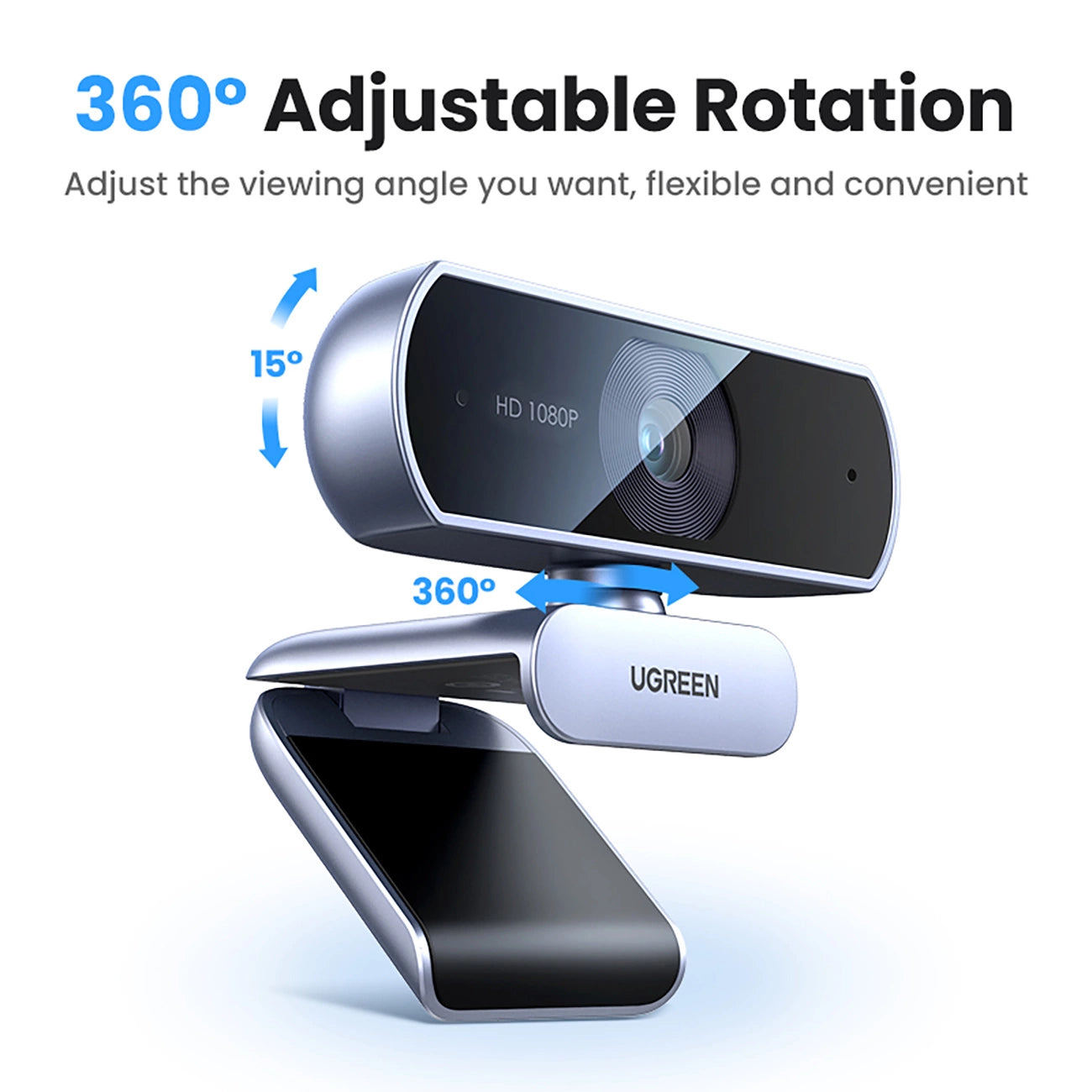 Computer Accessories – Full HD webcam with microphones for Video - Carlat