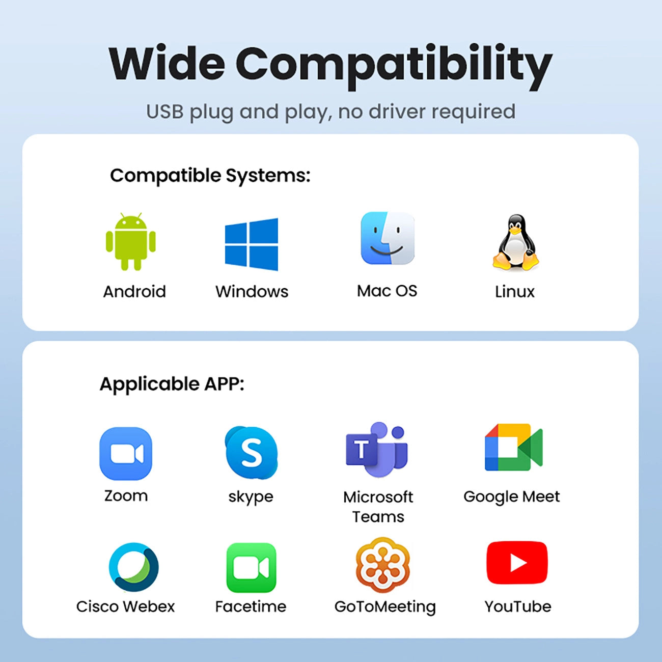Computer Accessories – Full HD webcam with microphones for Video - Carlat