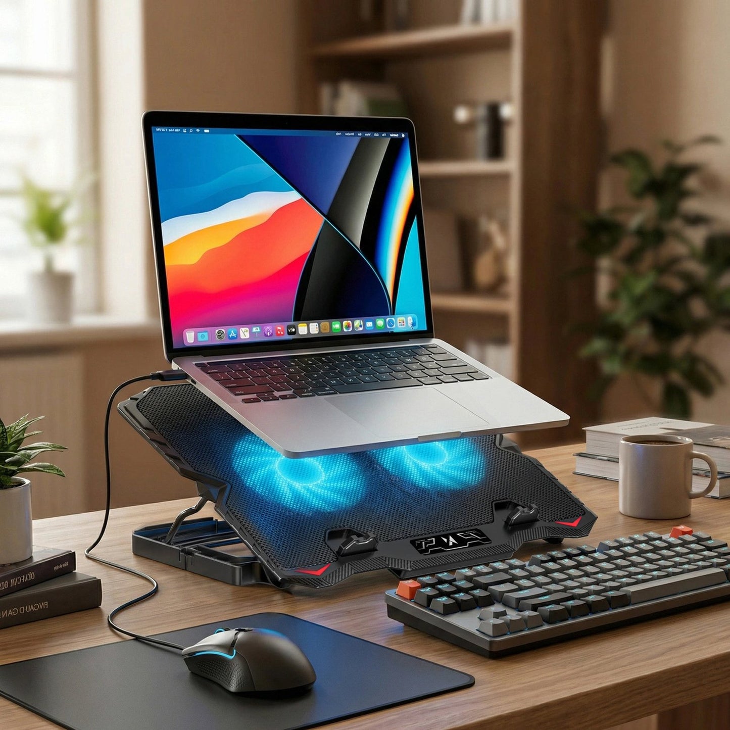 Computer Accessories – Gaming cooling stand for a laptop with - Carlat