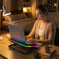 Computer Accessories – Gaming laptop cooling stand with RGB phone - Carlat
