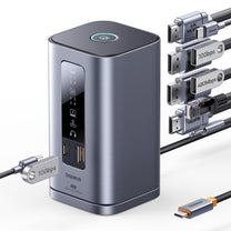 Computer Accessories – HUB Docking station 11in1 USB-C HDMI DP - Carlat