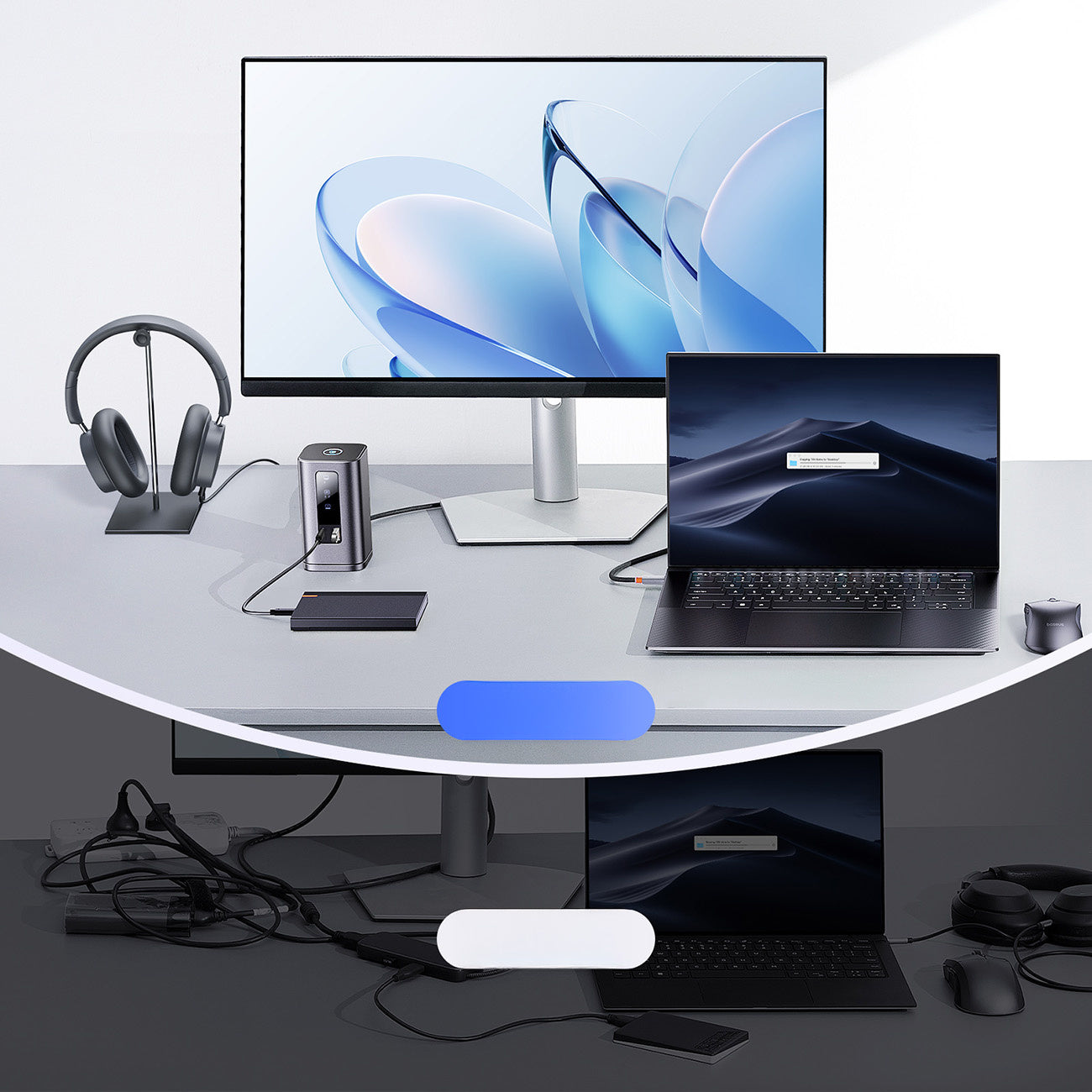 Computer Accessories – HUB Docking station 11in1 USB-C HDMI DP - Carlat