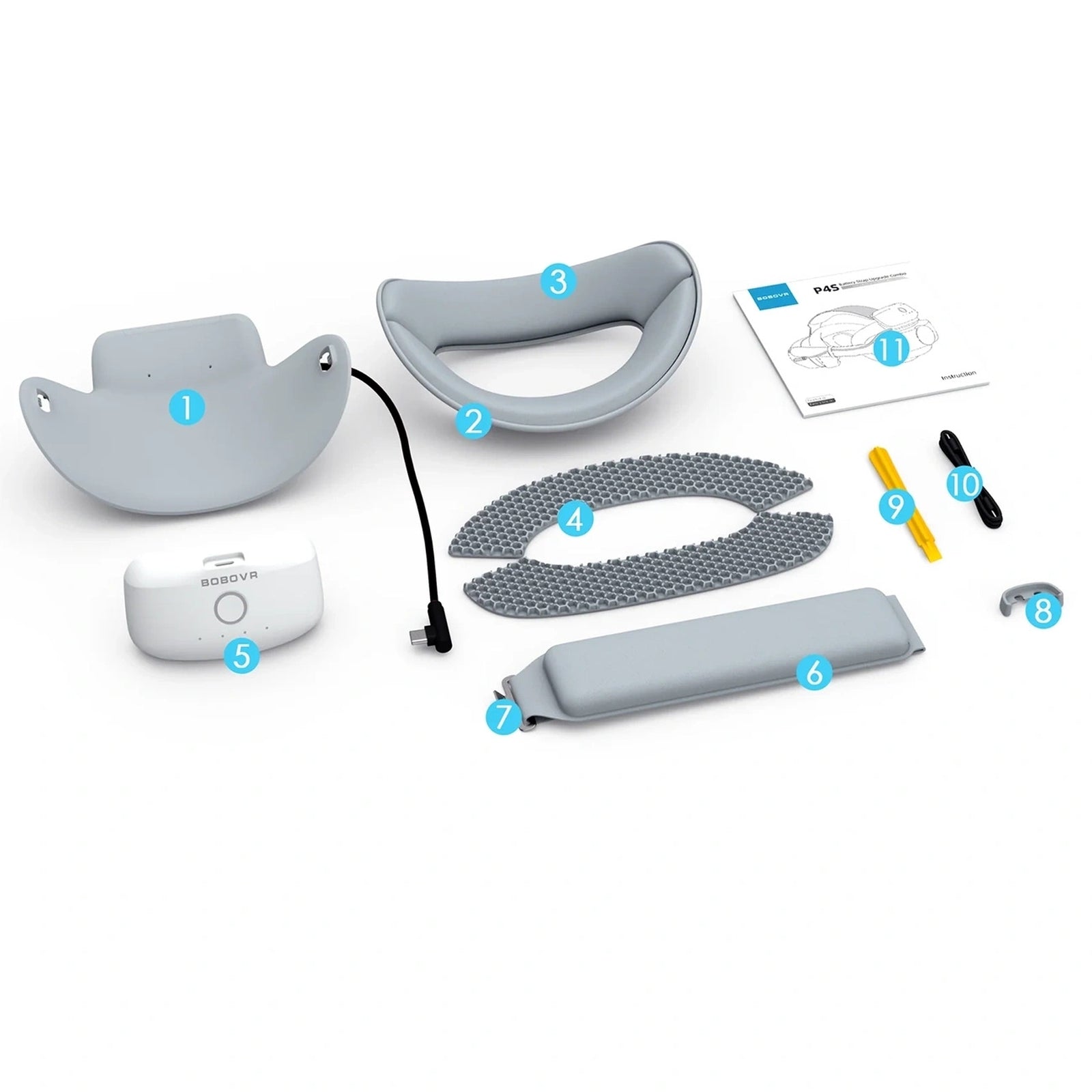 Computer Accessories – Head strap with battery for PICO 4 - Carlat