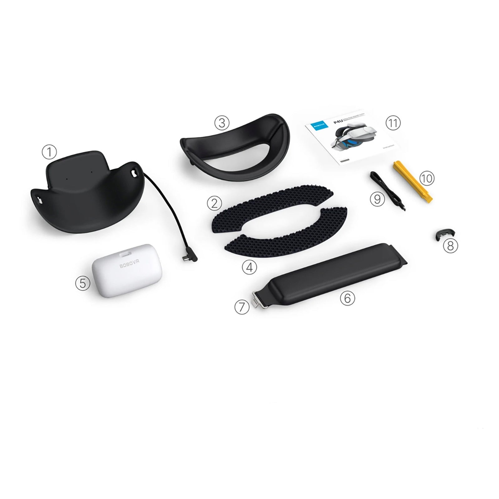 Computer Accessories – Head strap with battery for PICO 4 - Carlat