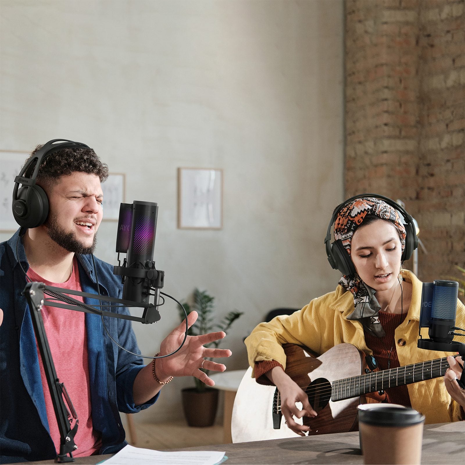 Computer Accessories – K9 108dB RGB USB-C wired microphone with - Carlat