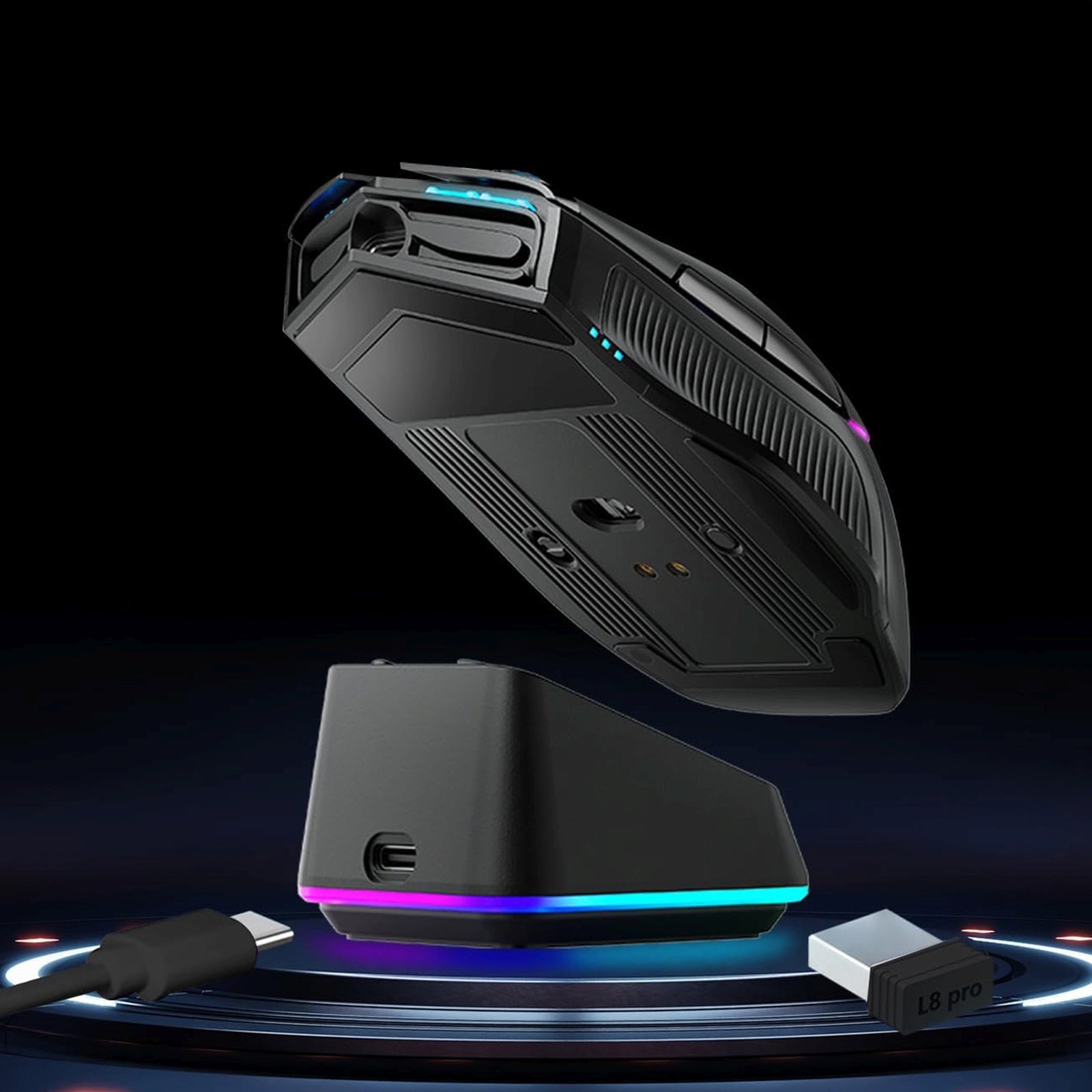 Computer Accessories – L8 Pro wireless gaming mouse with charging - Carlat