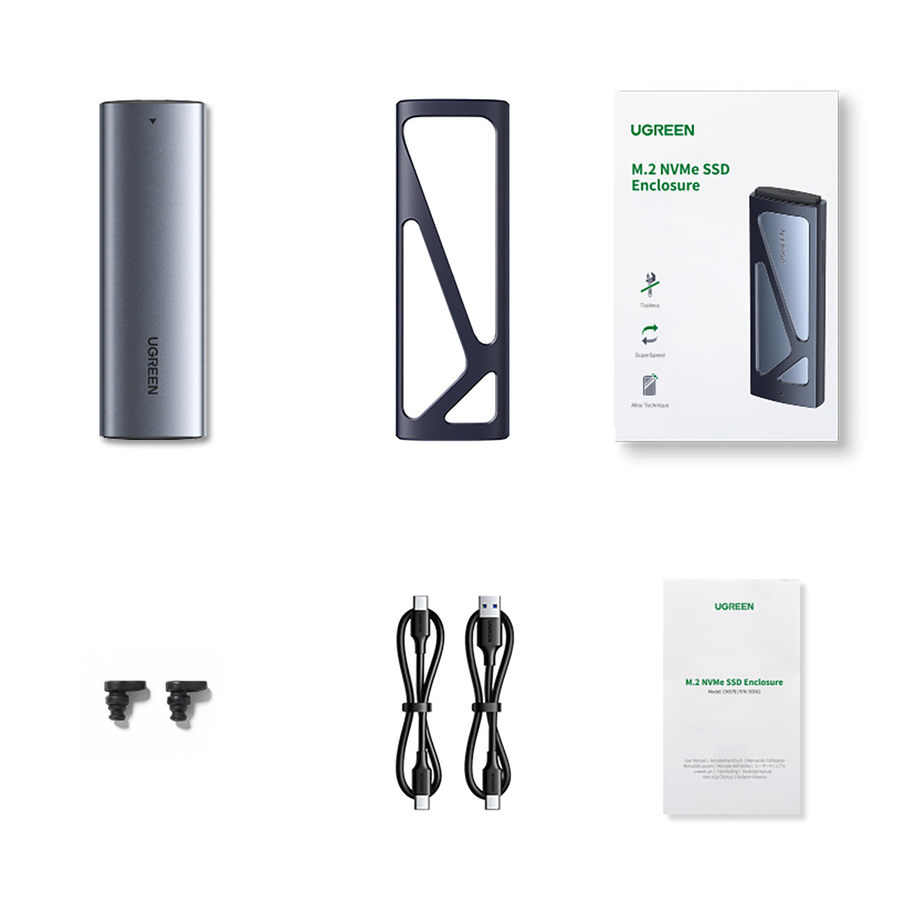 Computer Accessories – M.2 NVMe 10Gbps drive bay housing + - Carlat