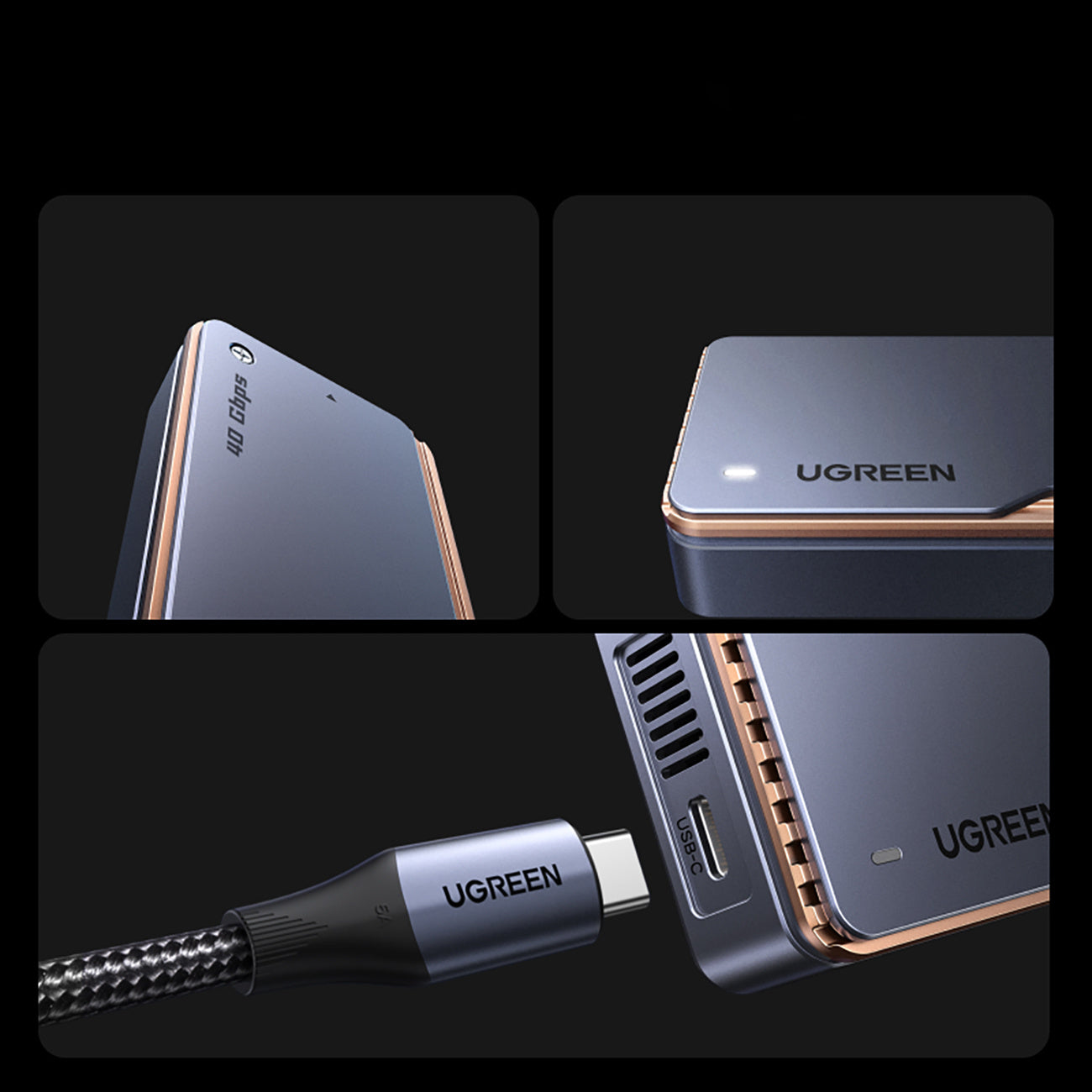 Computer Accessories – M.2 NVMe SSD case with active cooling - Carlat