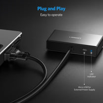 Computer Accessories – Monitor screen splitter Video VGA adapter - Carlat