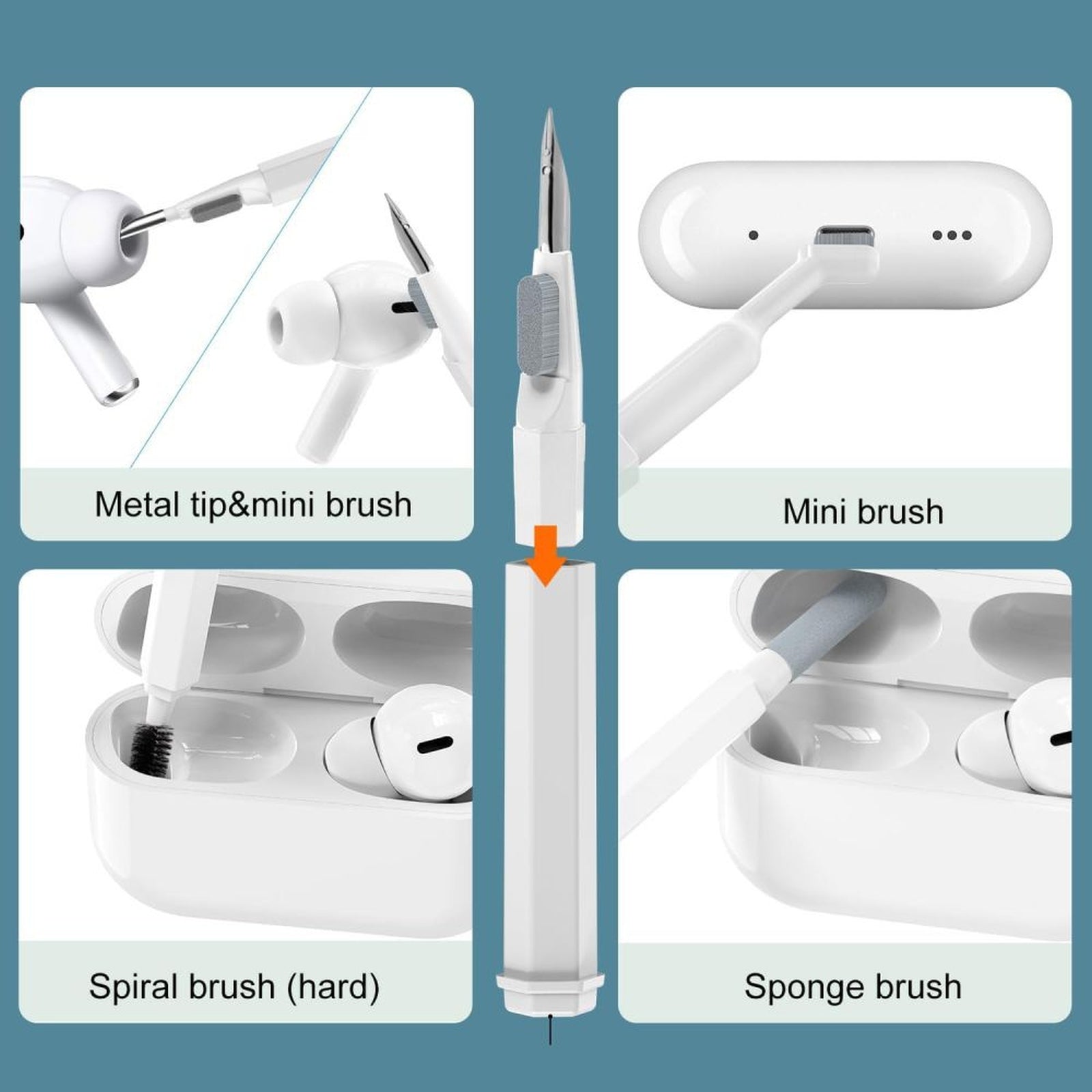 Computer Accessories – Multifunctional 20-in-1 cleaning kit for phones, tablets, - Carlat