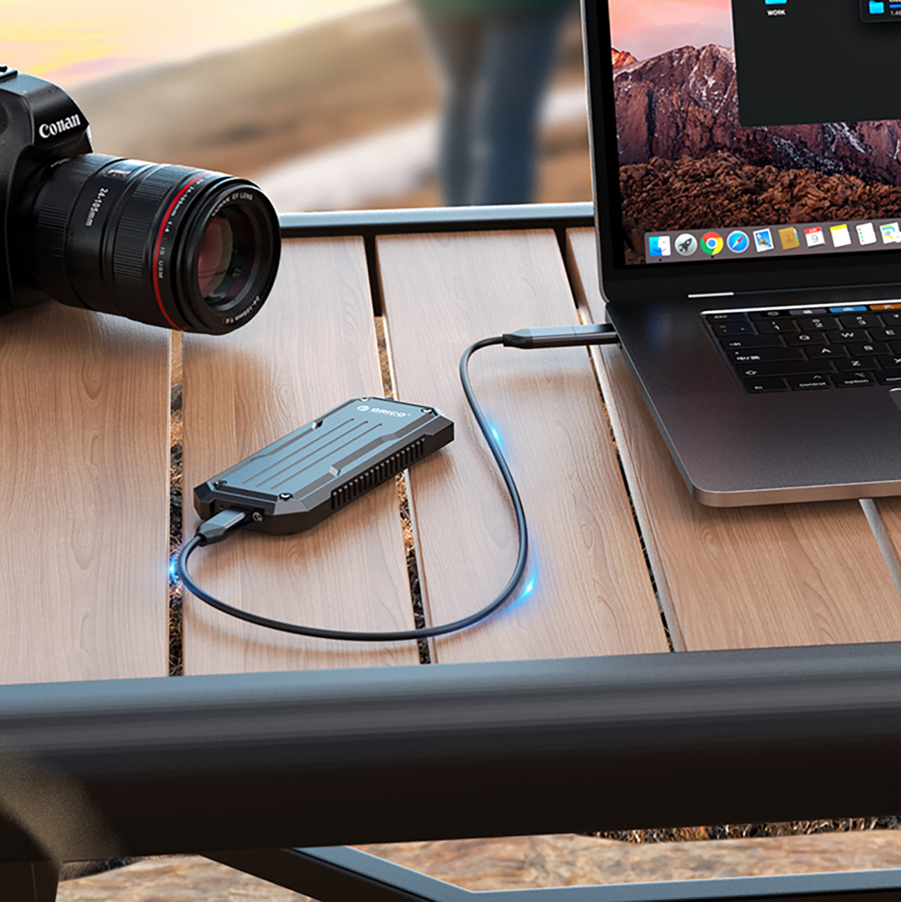 Computer Accessories – OXS2C3-G2 M.2 NVMe / SATA SSD USB-C - Carlat