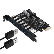Computer Accessories – PCI-E expansion card - 7x USB 3.0 - Carlat