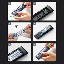 Computer Accessories – Pocket case for M.2 SSD drive USB - Carlat