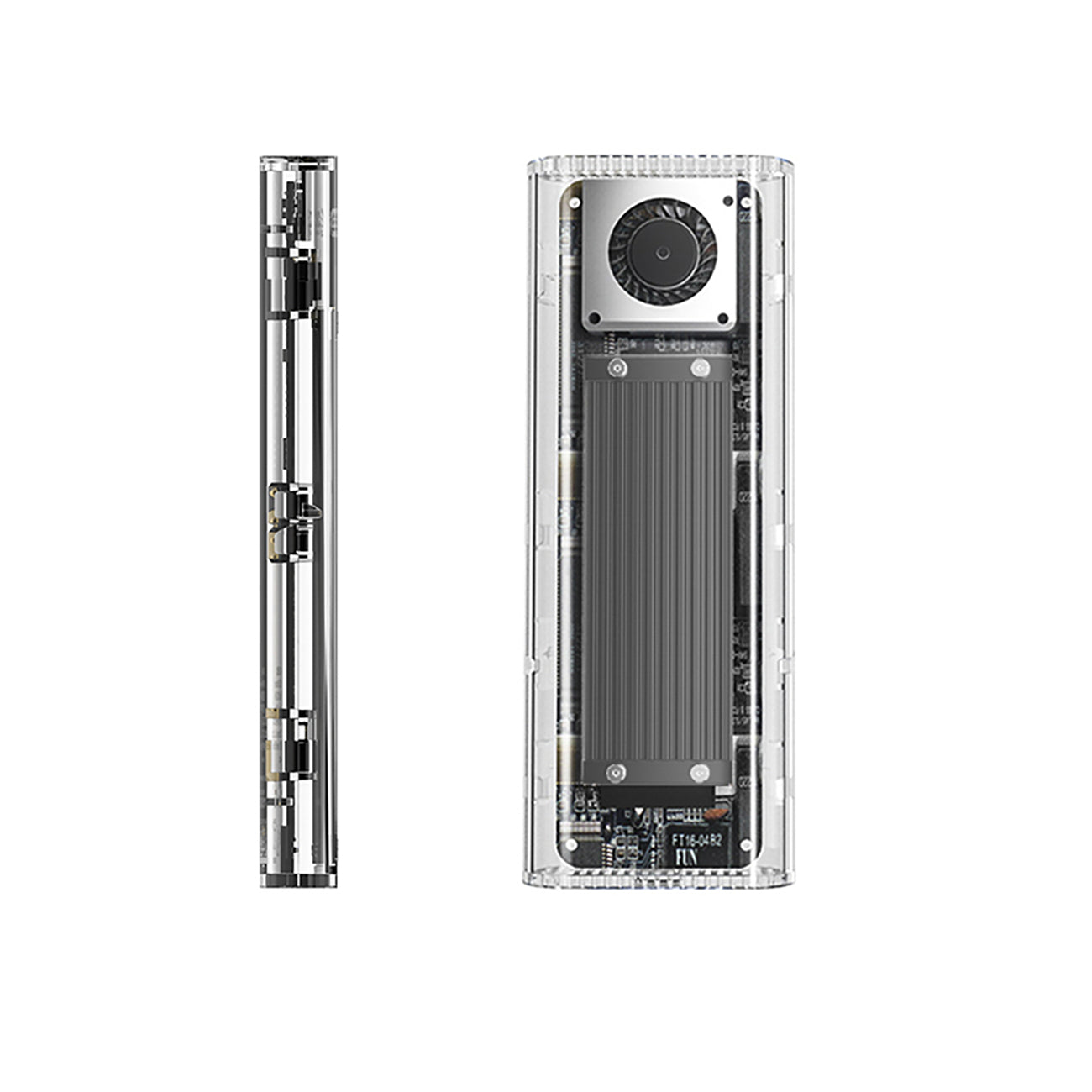 Computer Accessories – Pocket drive enclosure TCM2-G20 M.2 NVME USB-C - Carlat