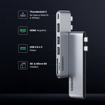 Computer Accessories – Port splitter HUB MacBook Air Pro 2x - Carlat