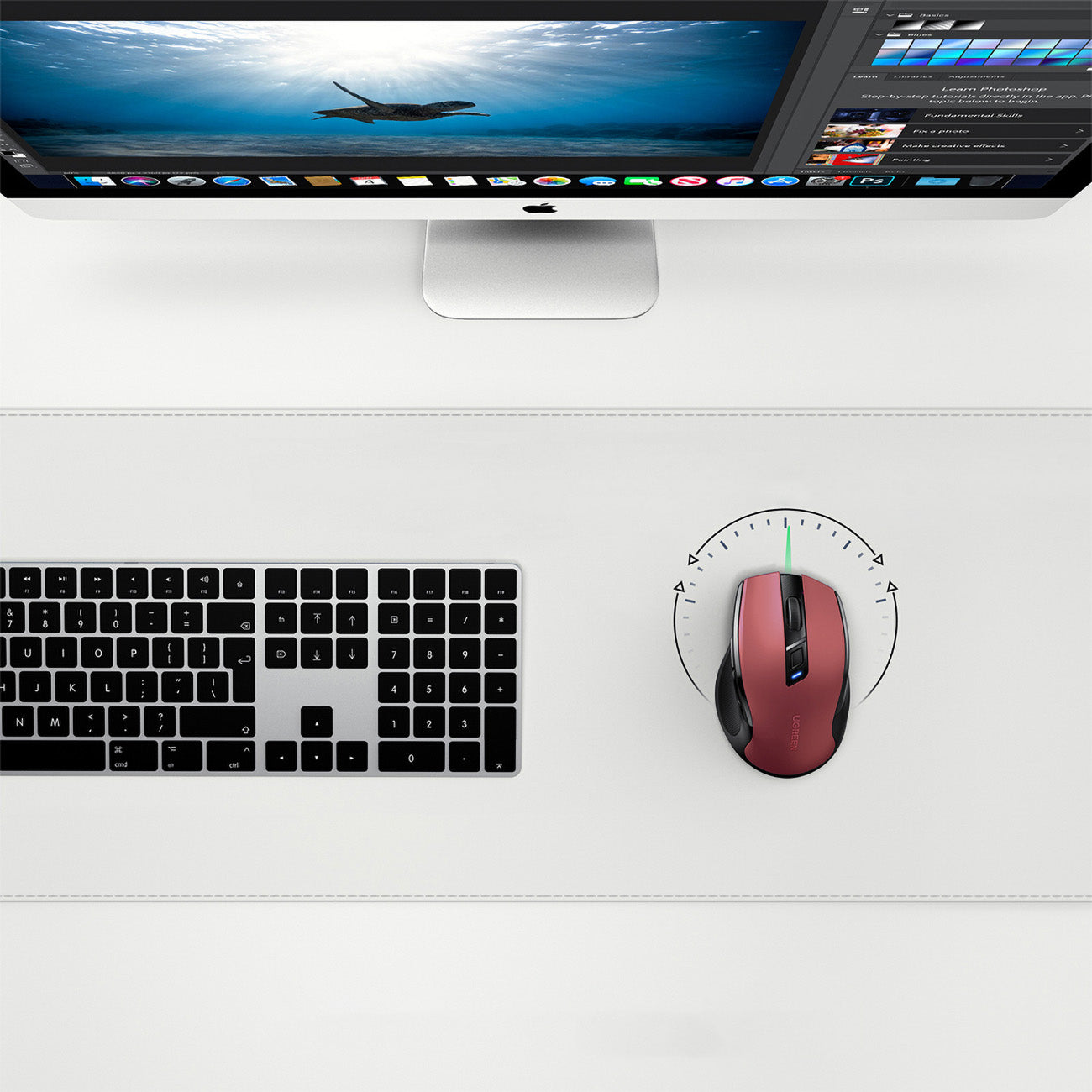 Computer Accessories – Precise wireless USB mouse 2.4GHz Bluetooth 5.0 - Carlat