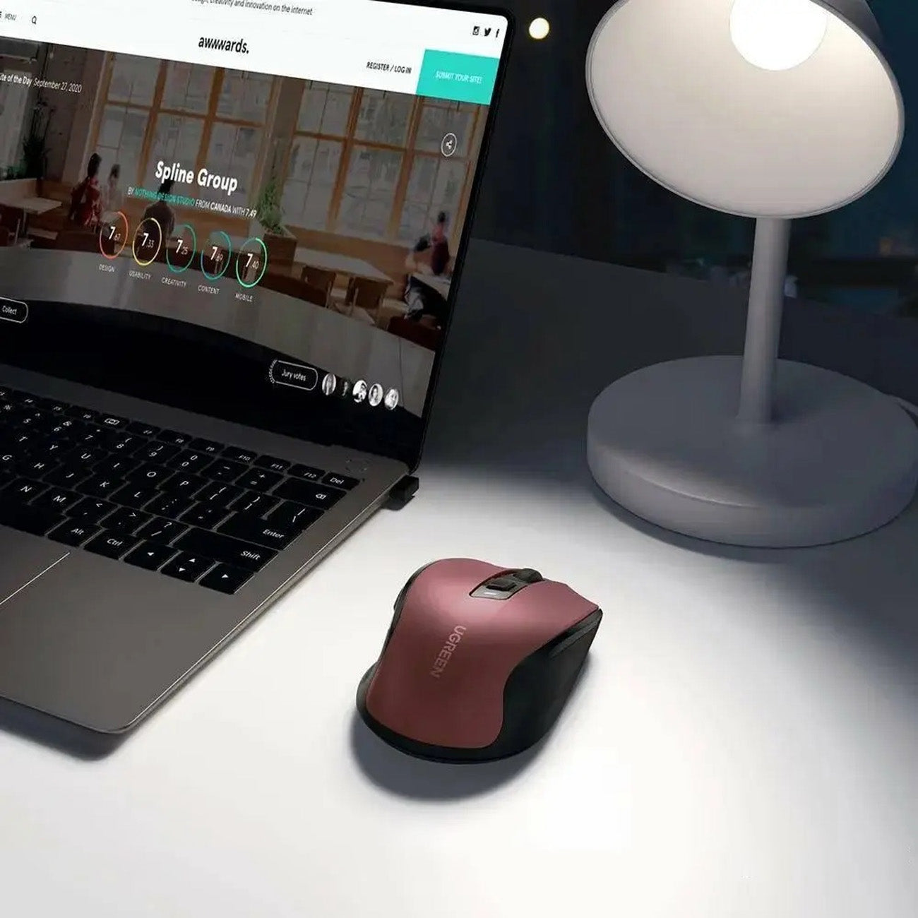 Computer Accessories – Precise wireless USB mouse 2.4GHz Bluetooth 5.0 - Carlat