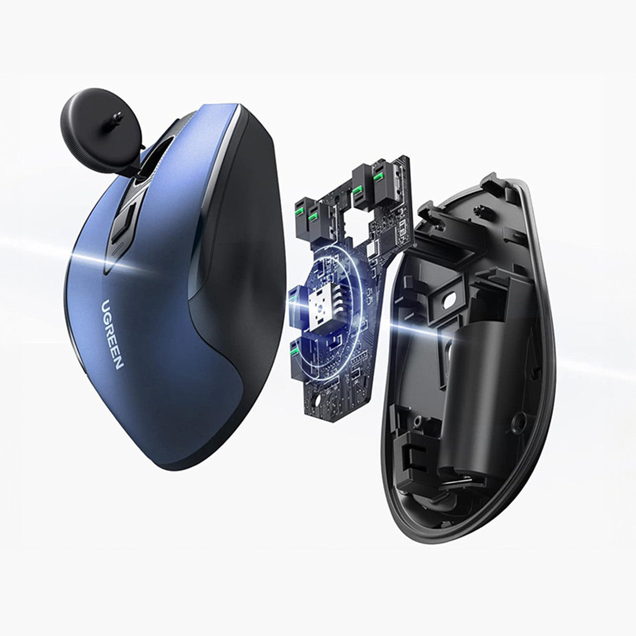 Computer Accessories – Precise wireless USB mouse 2.4GHz Bluetooth 5.0 - Carlat