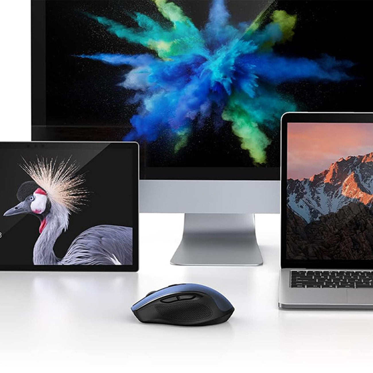 Computer Accessories – Precise wireless USB mouse 2.4GHz Bluetooth 5.0 - Carlat