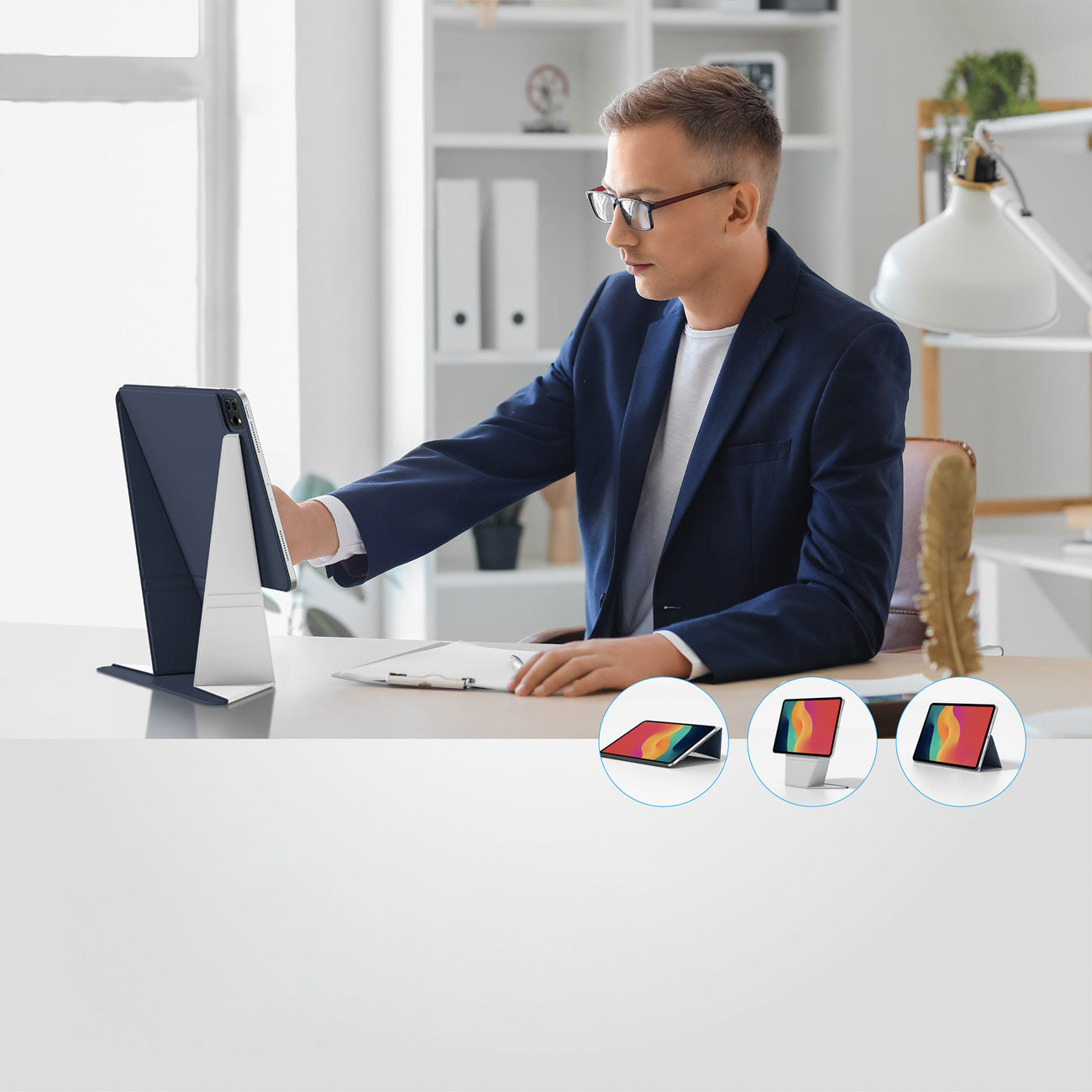 Computer Accessories – Protective case with stand for iPad Air - Carlat