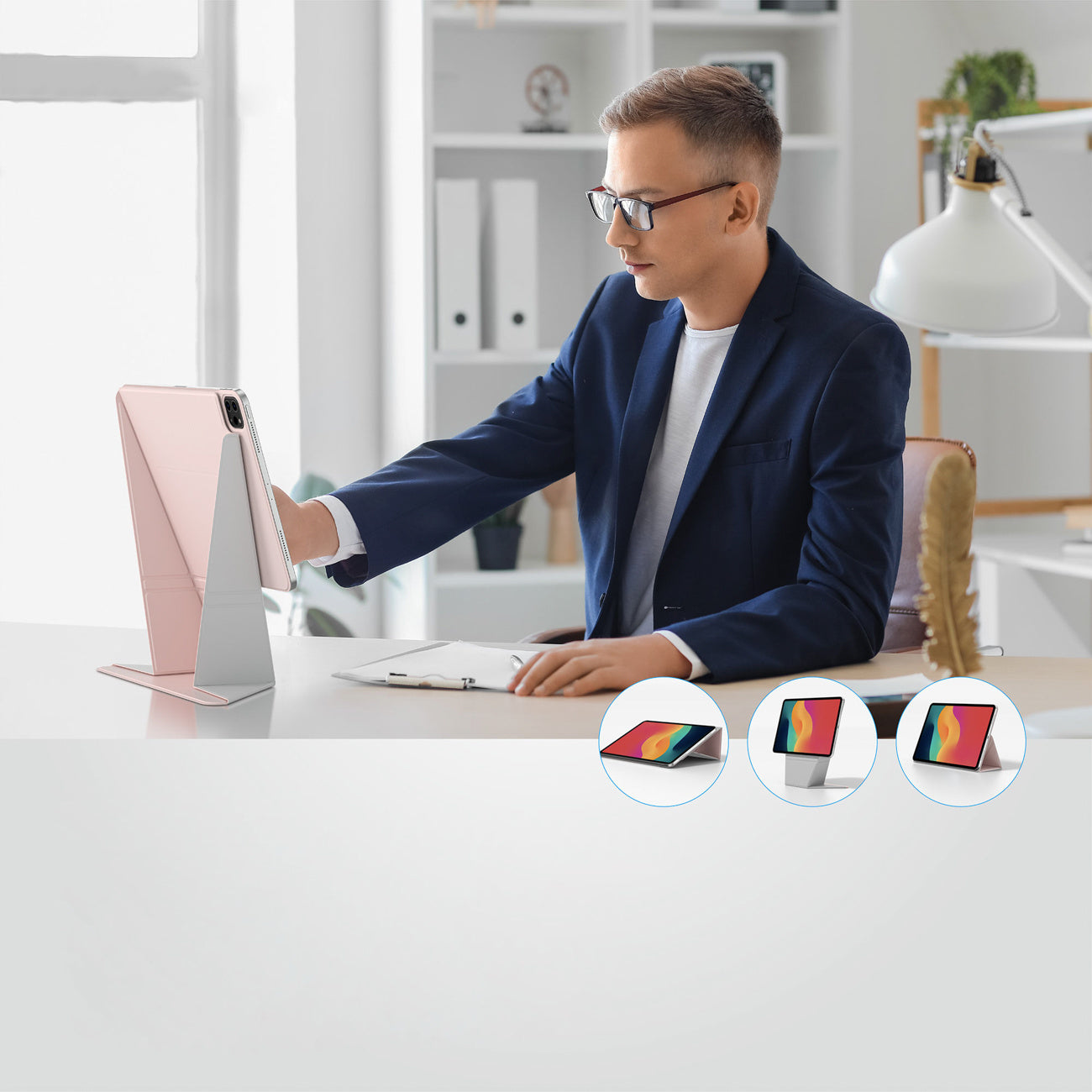 Computer Accessories – Protective case with stand for iPad Air - Carlat
