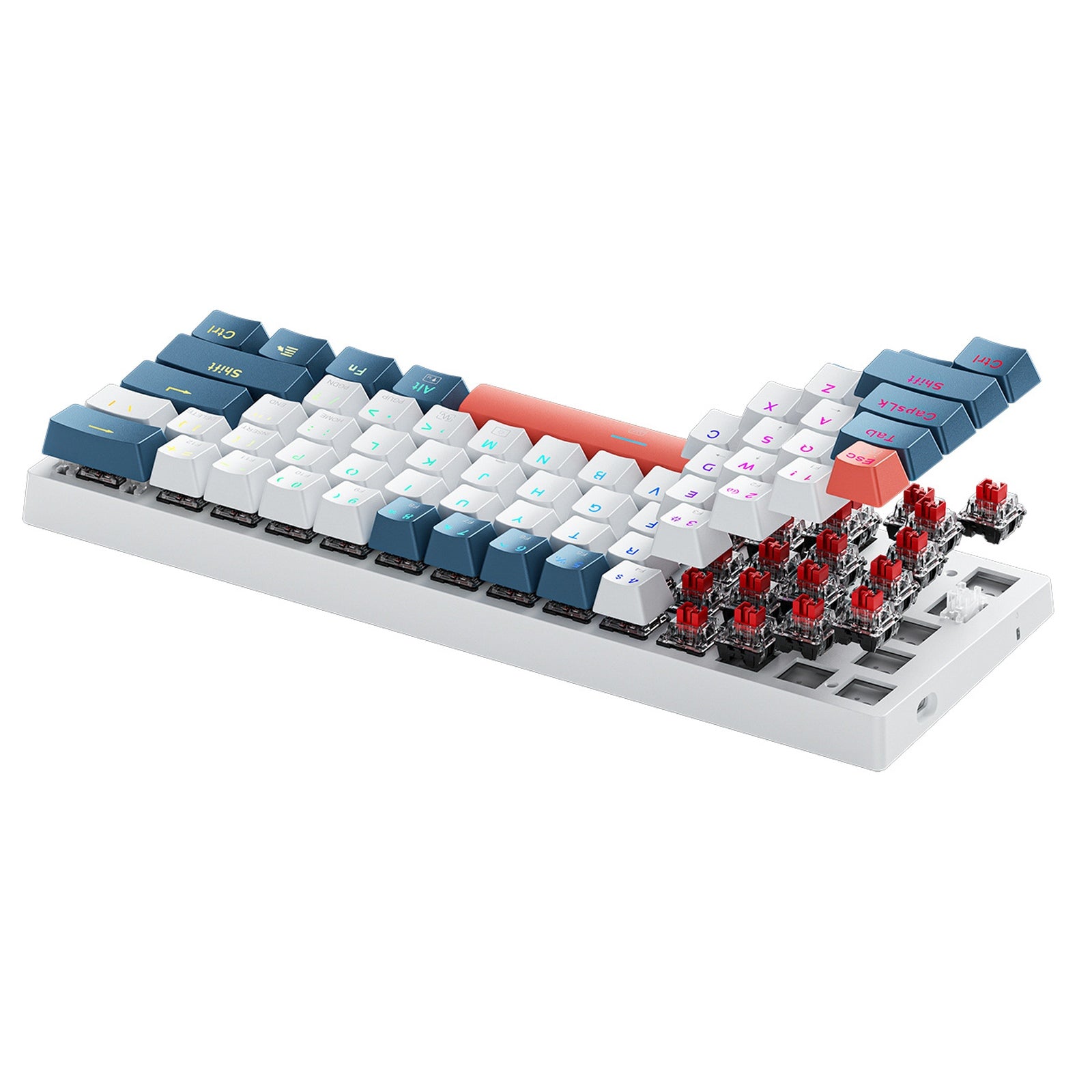 Computer Accessories – Red Switch wired mechanical backlit gaming keyboard - Carlat
