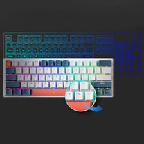 Computer Accessories – Red Switch wired mechanical backlit gaming keyboard - Carlat