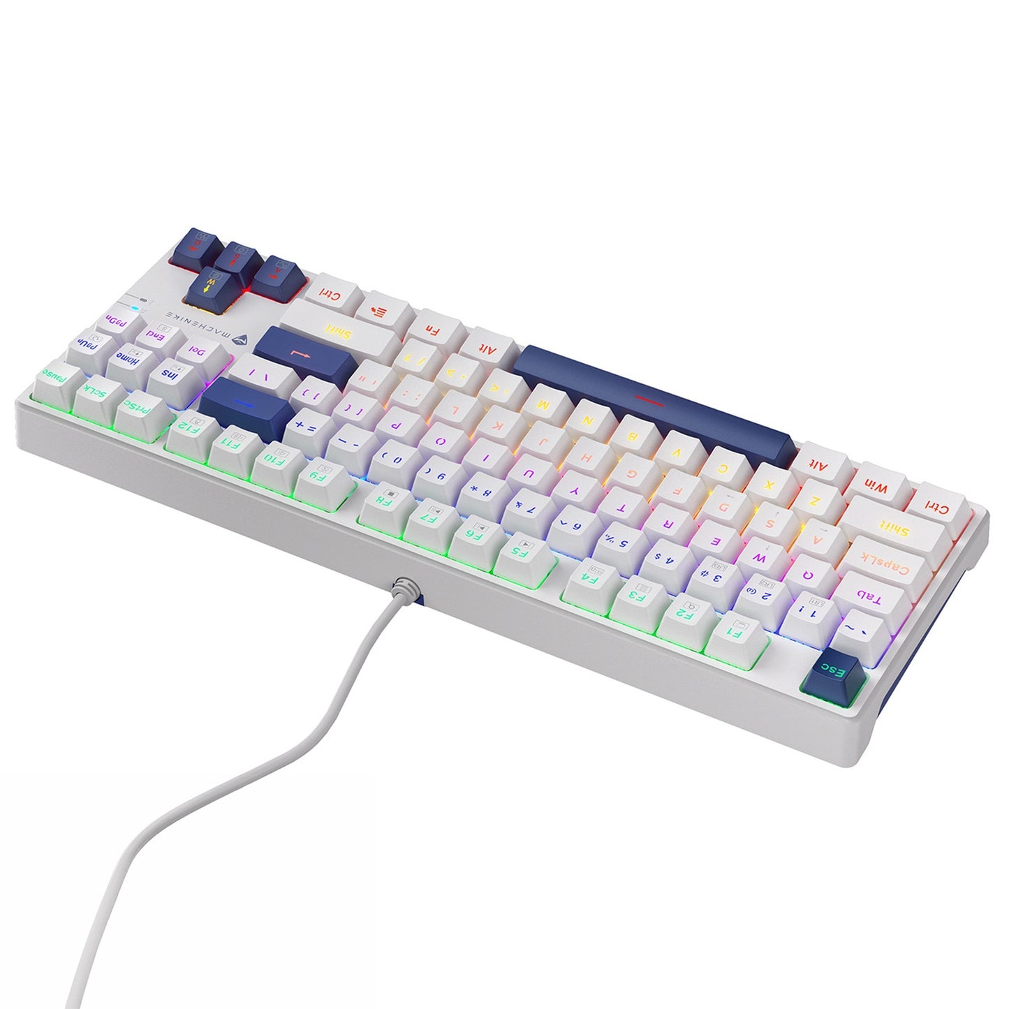Computer Accessories – Red Switch wired mechanical backlit gaming keyboard - Carlat