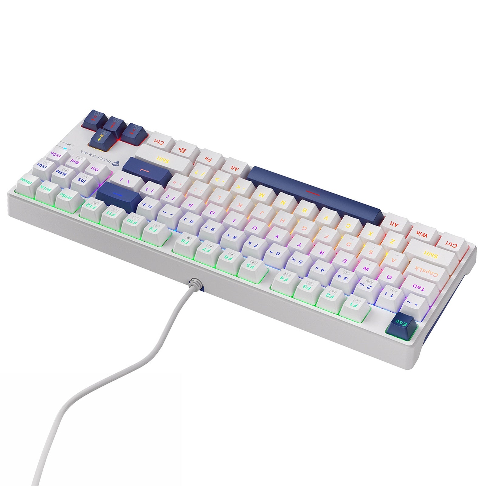 Computer Accessories – Red Switch wired mechanical backlit gaming keyboard - Carlat