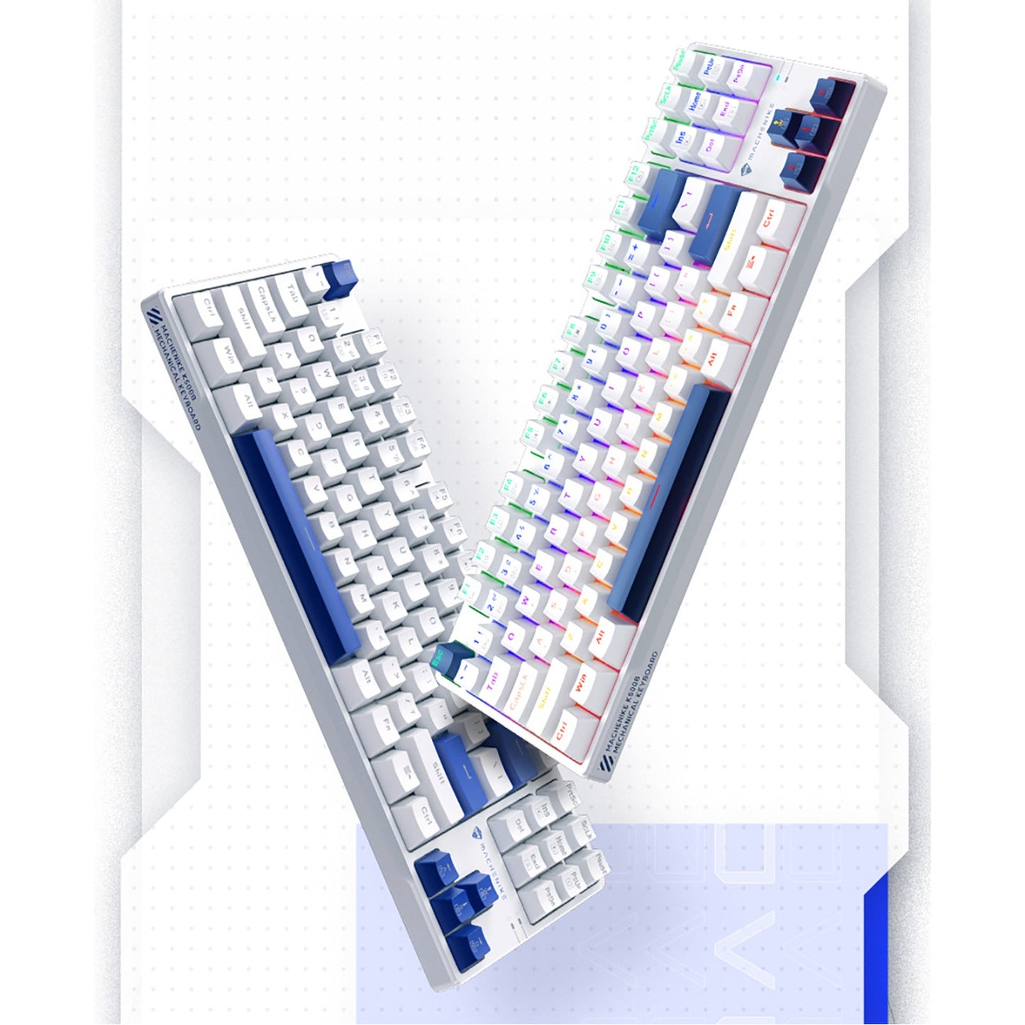 Computer Accessories – Red Switch wired mechanical backlit gaming keyboard - Carlat