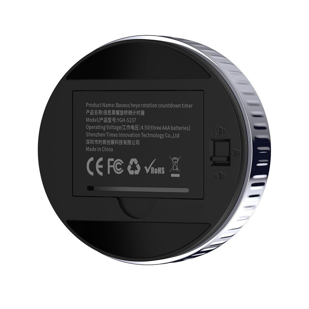 Computer Accessories – Rotating timer, electronic timer, black - Carlat