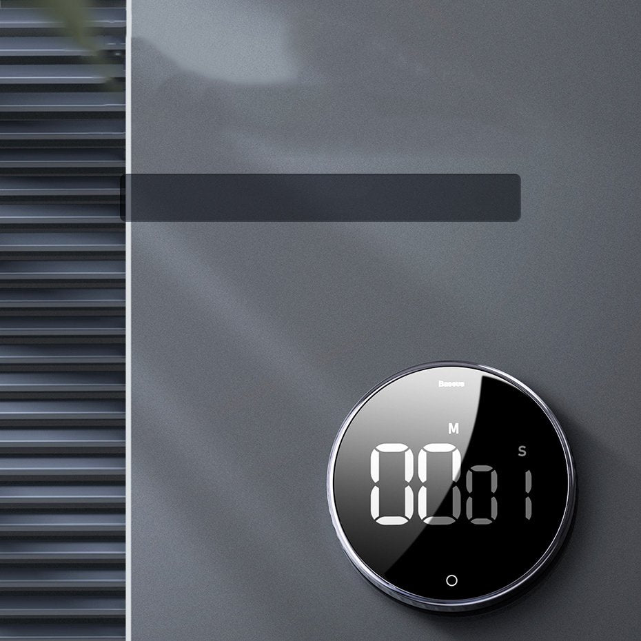 Computer Accessories – Rotating timer, electronic timer, black - Carlat
